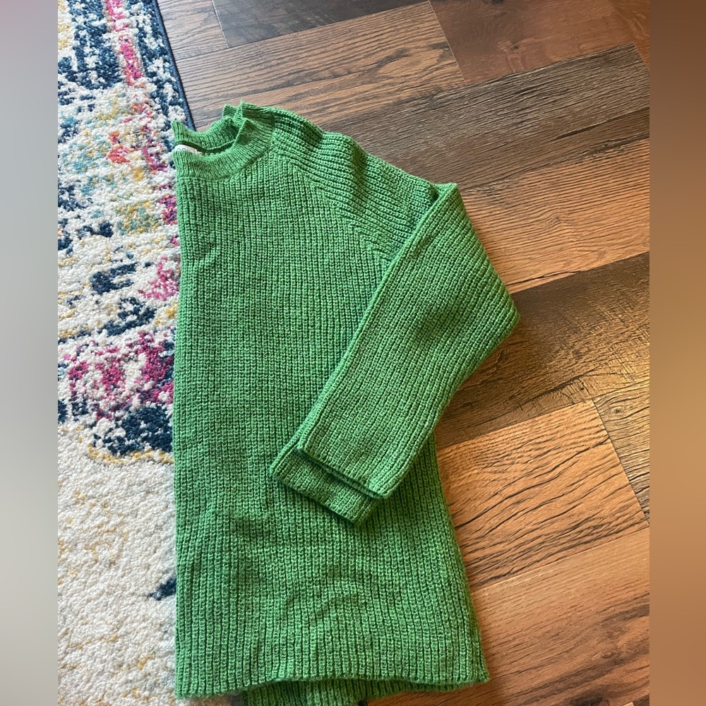 Rugged boho knitted sweater